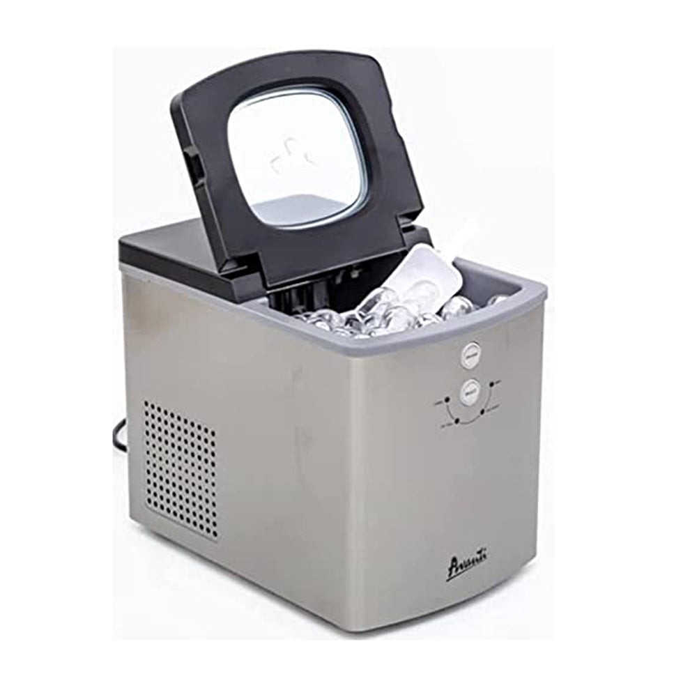 Portable Countertop Ice Maker Stainless Steel