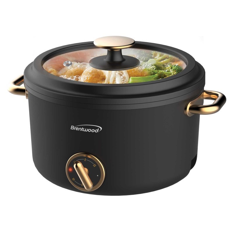 2.5L Multi-Function Hot Pot Cooker - (Black)