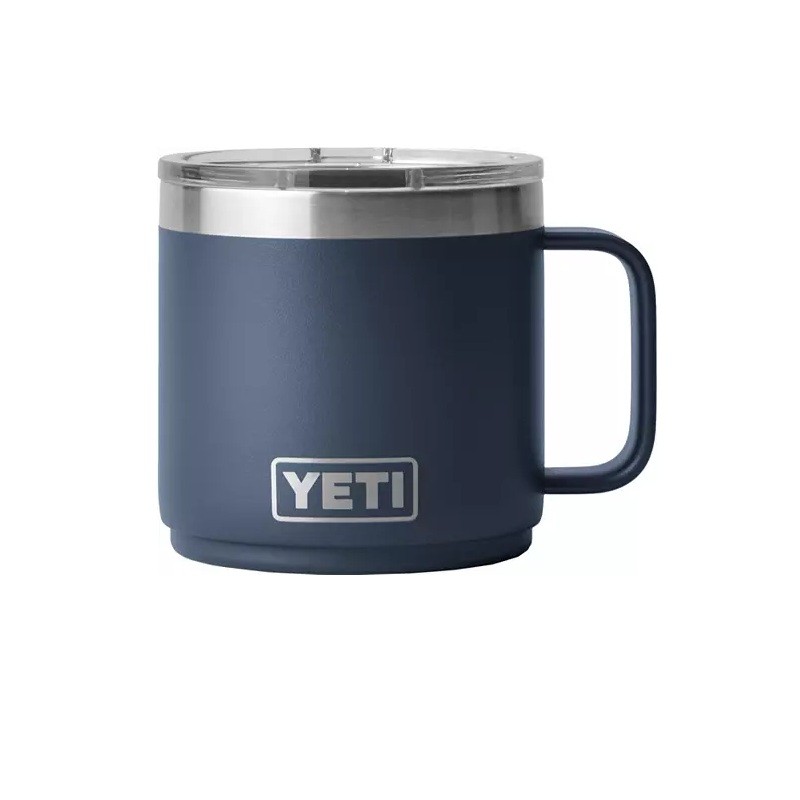 YETI Rambler 14 oz. Stackable Mug with Magslider Lid - NAVY