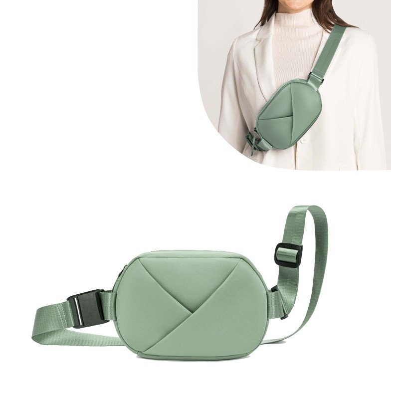 Origami Belt and Sling Bag - Sage Green Origami Belt and Sling Bag - Sage Green
