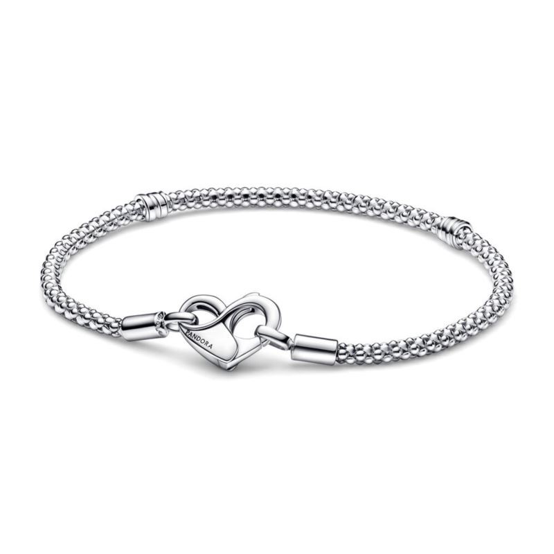 Studded Chain Bracelet, Silver