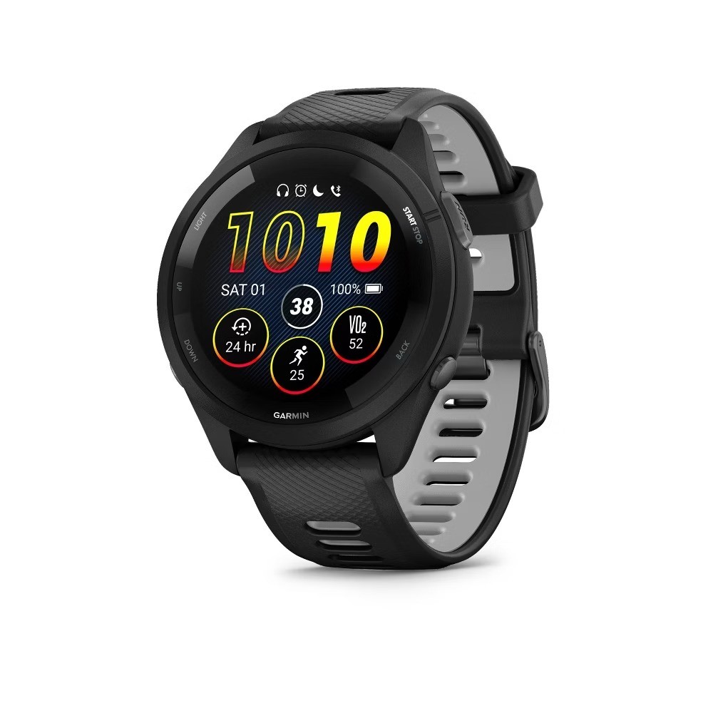 Forerunner 265 Black Bezel and Case with Black