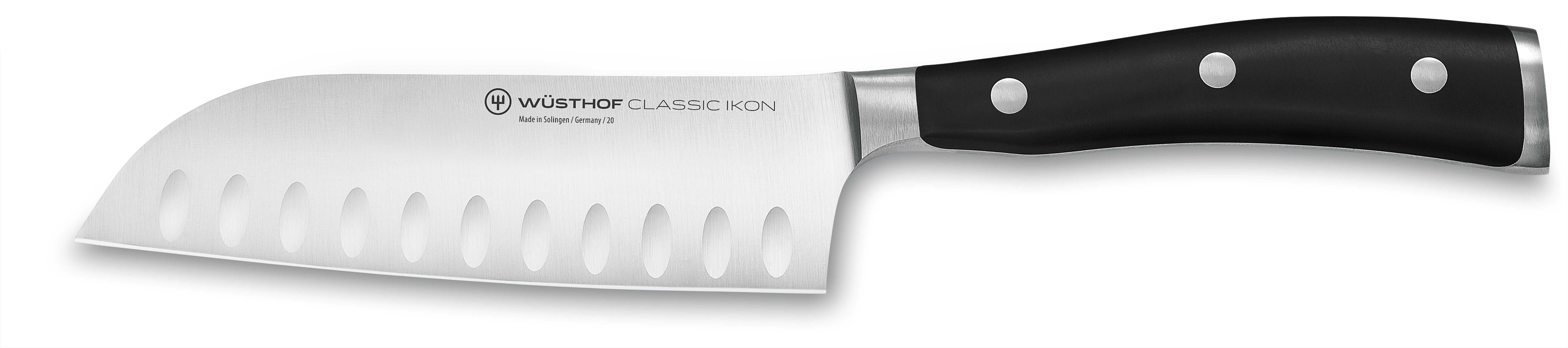 5" Classic Ikon Hollow Edge Santoku