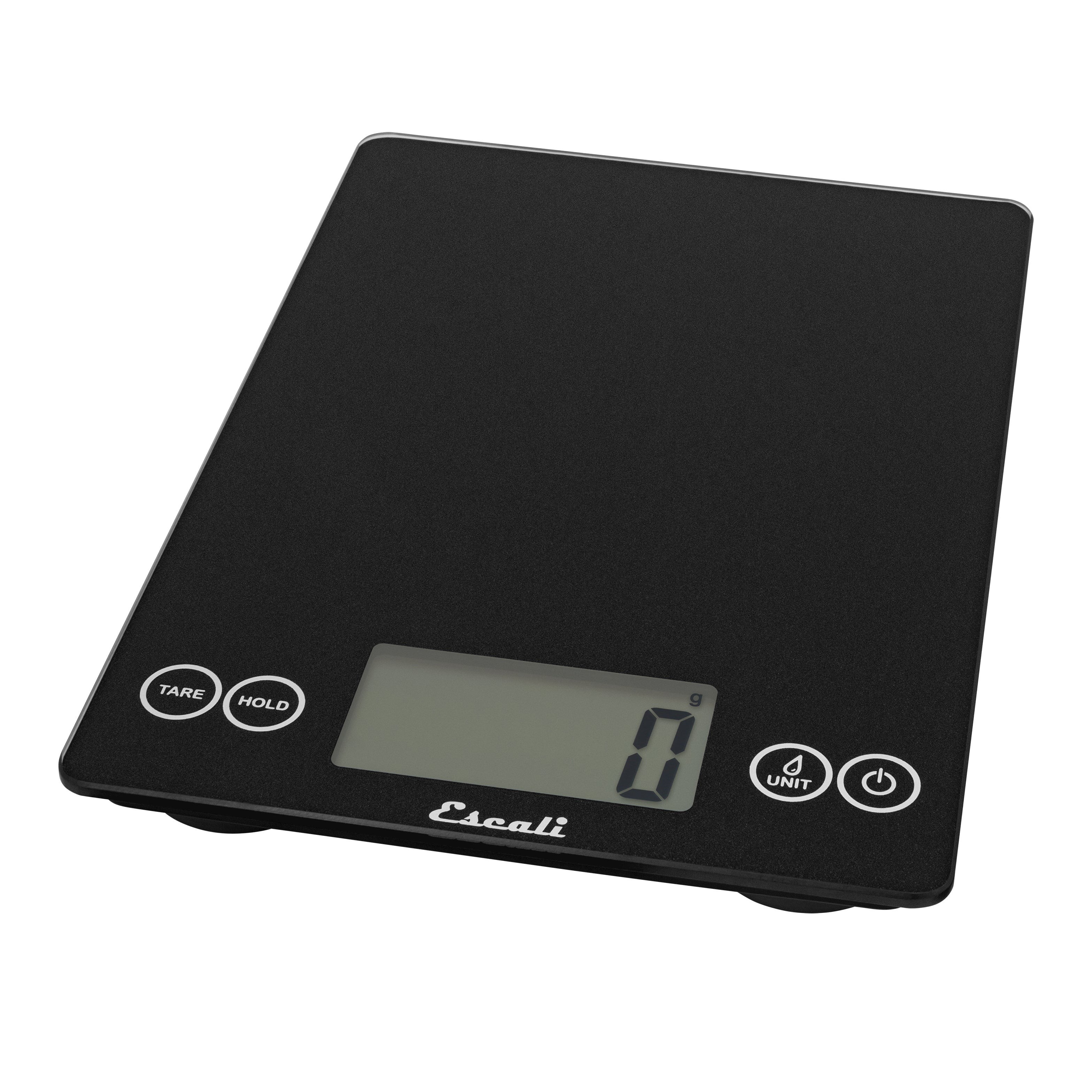 Arti Glass Digital Kitchen Scale Black Obsidian