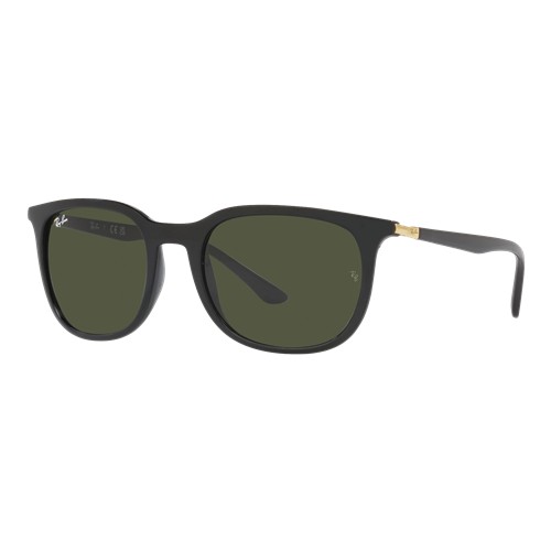 Ray-Ban RB4386 Sunglasses Black/Green Classic, Size 54 frame Black/Green Classic