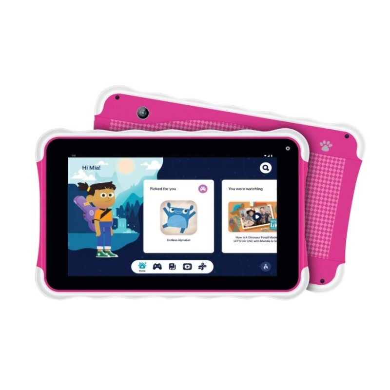 7 Inch 32GB Quadcore Tablet with Android and Bluetooth - (Pink)