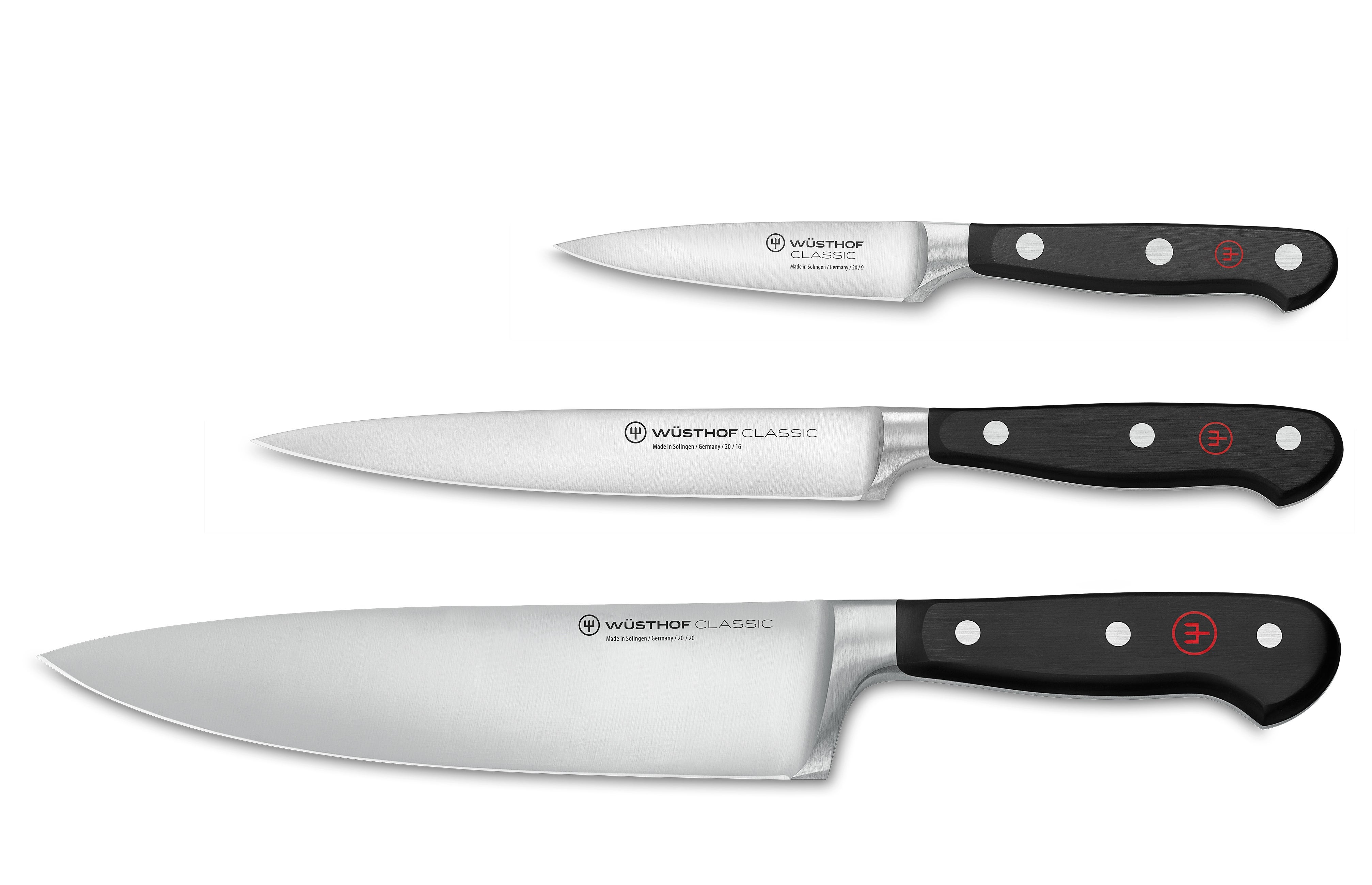 3pc Classic Chef's Set