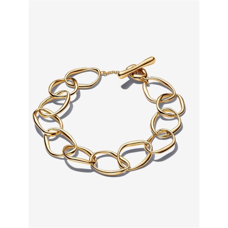 Shaped Link Bracelet 7.8 Inch