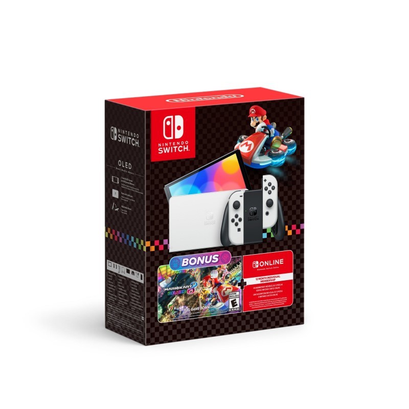 Nintendo Switch OLED Mario Kart 8 Bundle