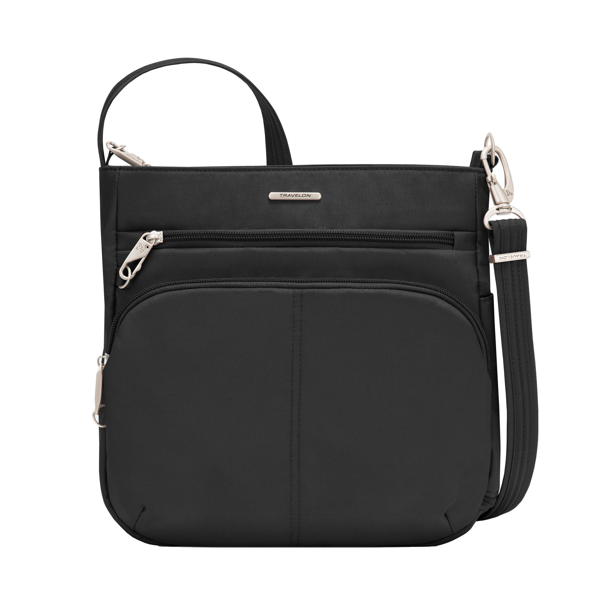 Classic Anti-Theft North/South Crossbody Black