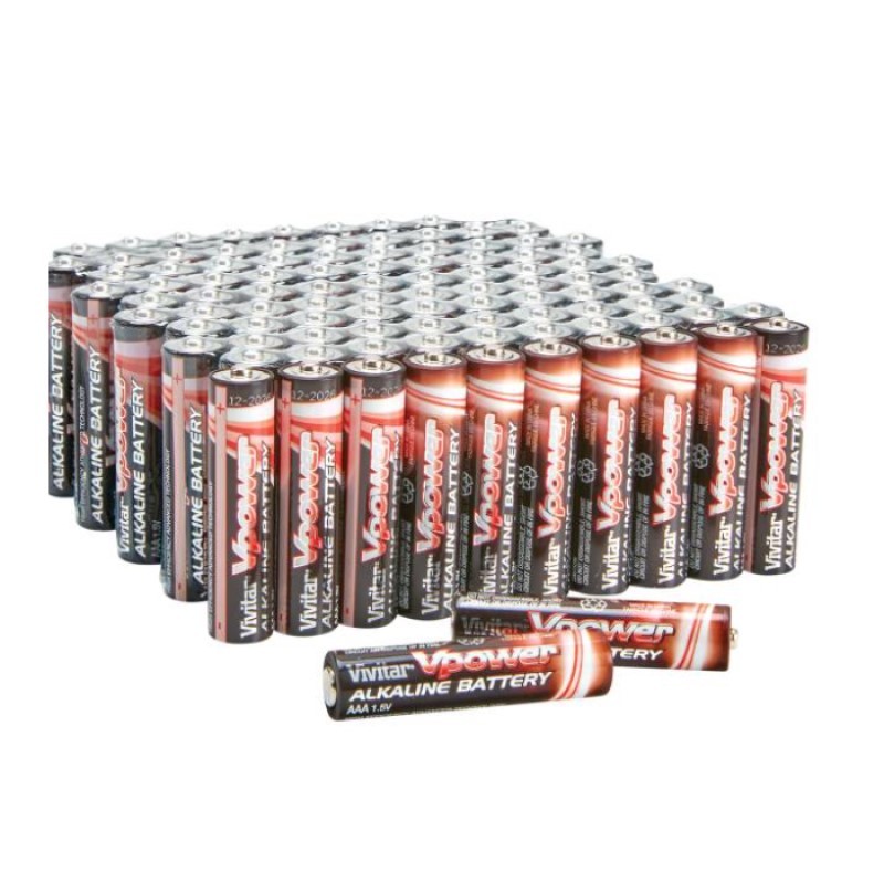 AAA Batteries Alkaline - (100 Pack)