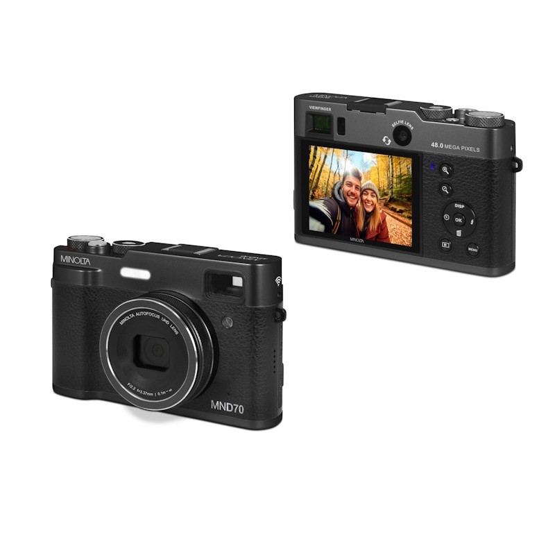 48MP/5K Ultra HD Autofocus Digital Camera - (Black)