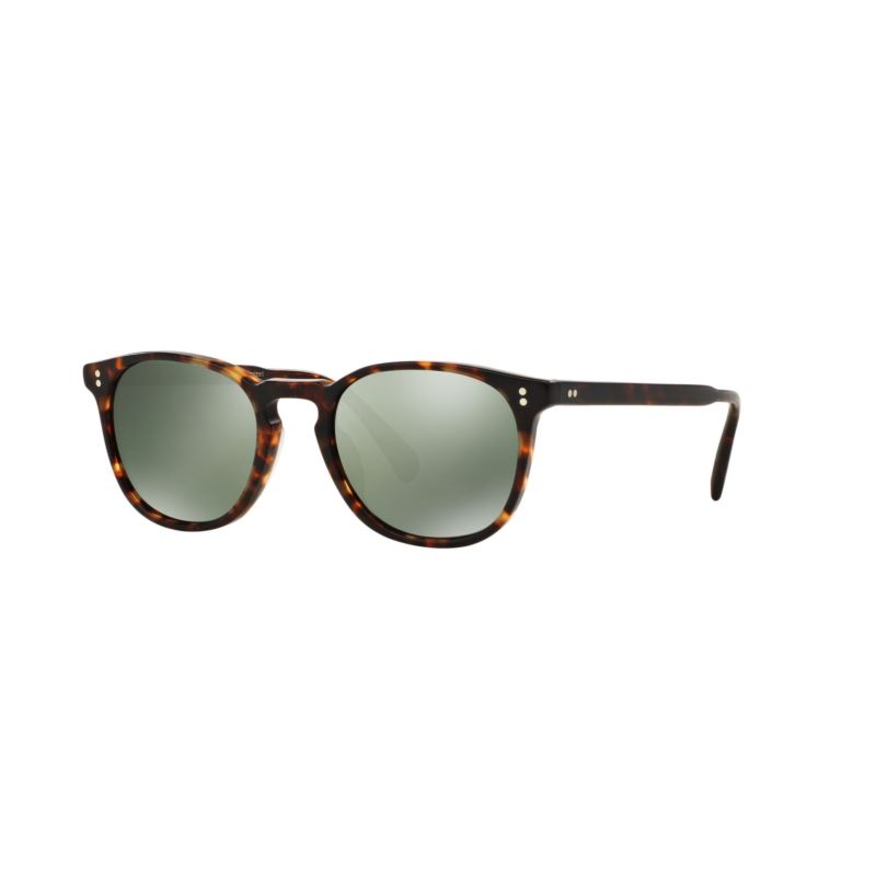 Oliver Peoples Sunglasses  Finley Esq. Sun - Semi Matte Sable Tortoise/G-15 Goldtone Polarized Vfx