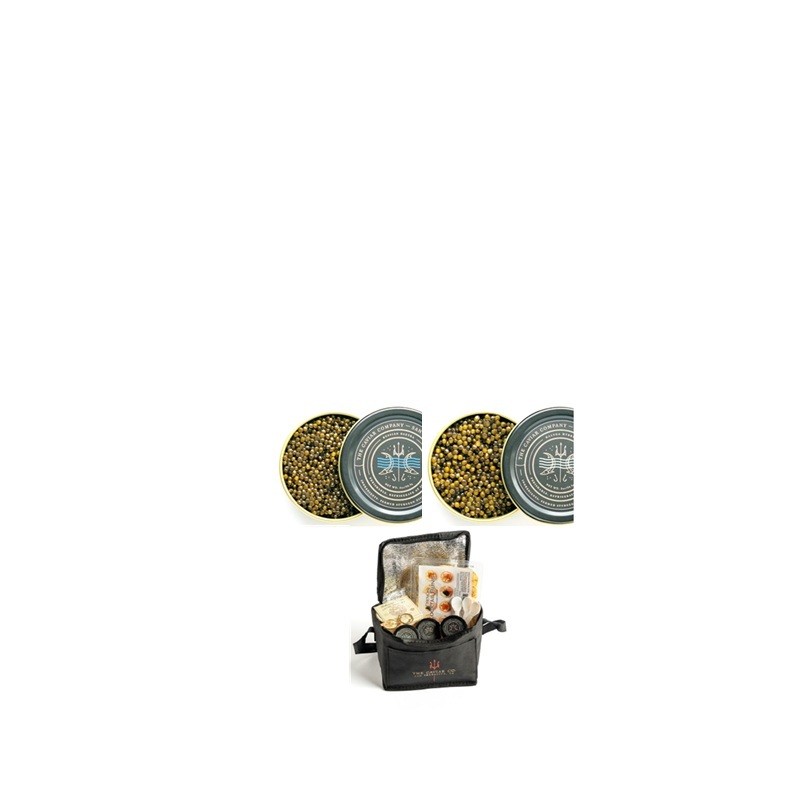1 oz Kaluga Hybrid & 1 oz Osetra Caviar