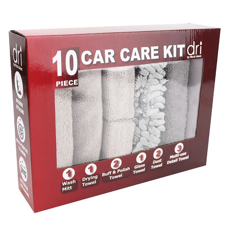 10 Pcs Car Care Kit