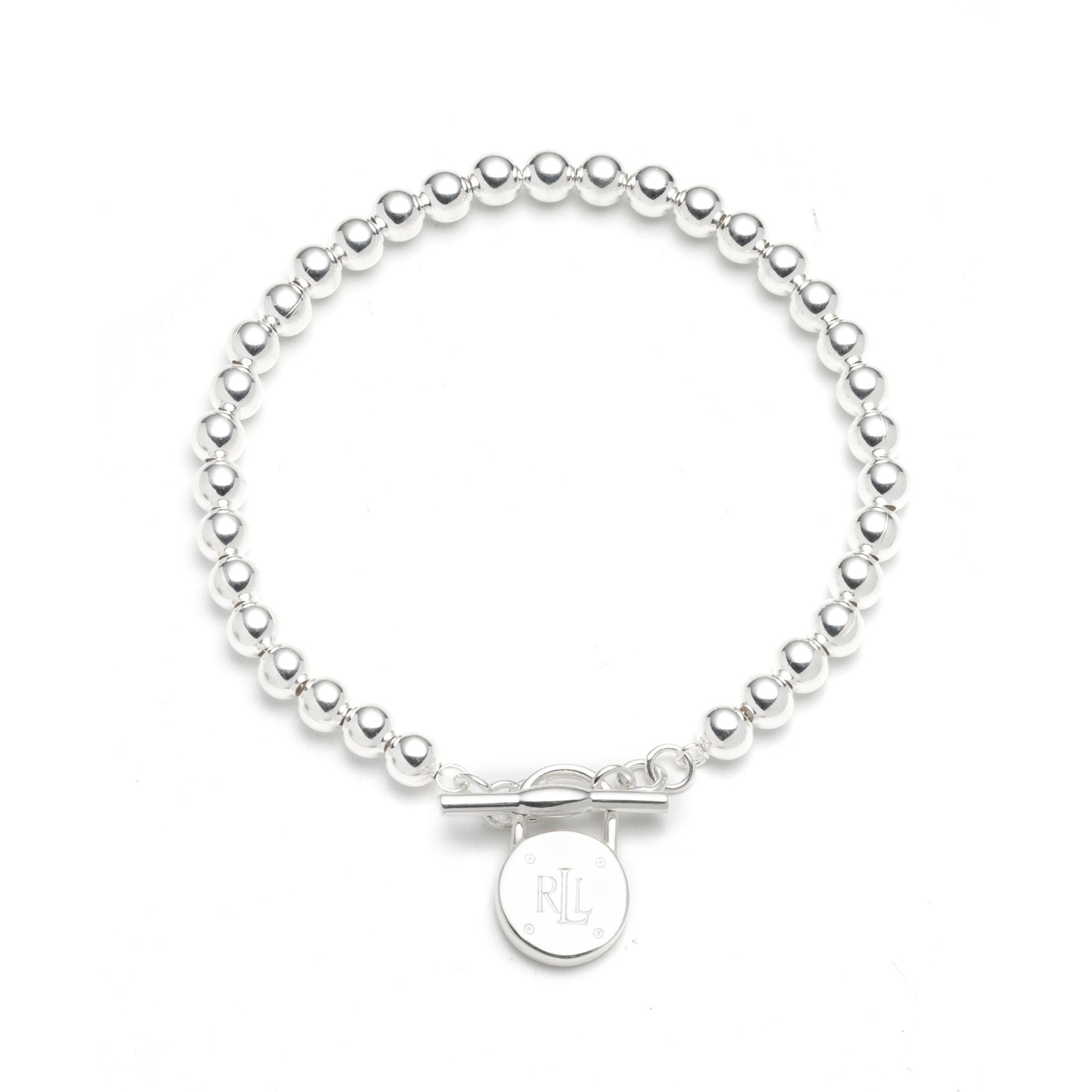 Sterling Silver Bead Bracelet