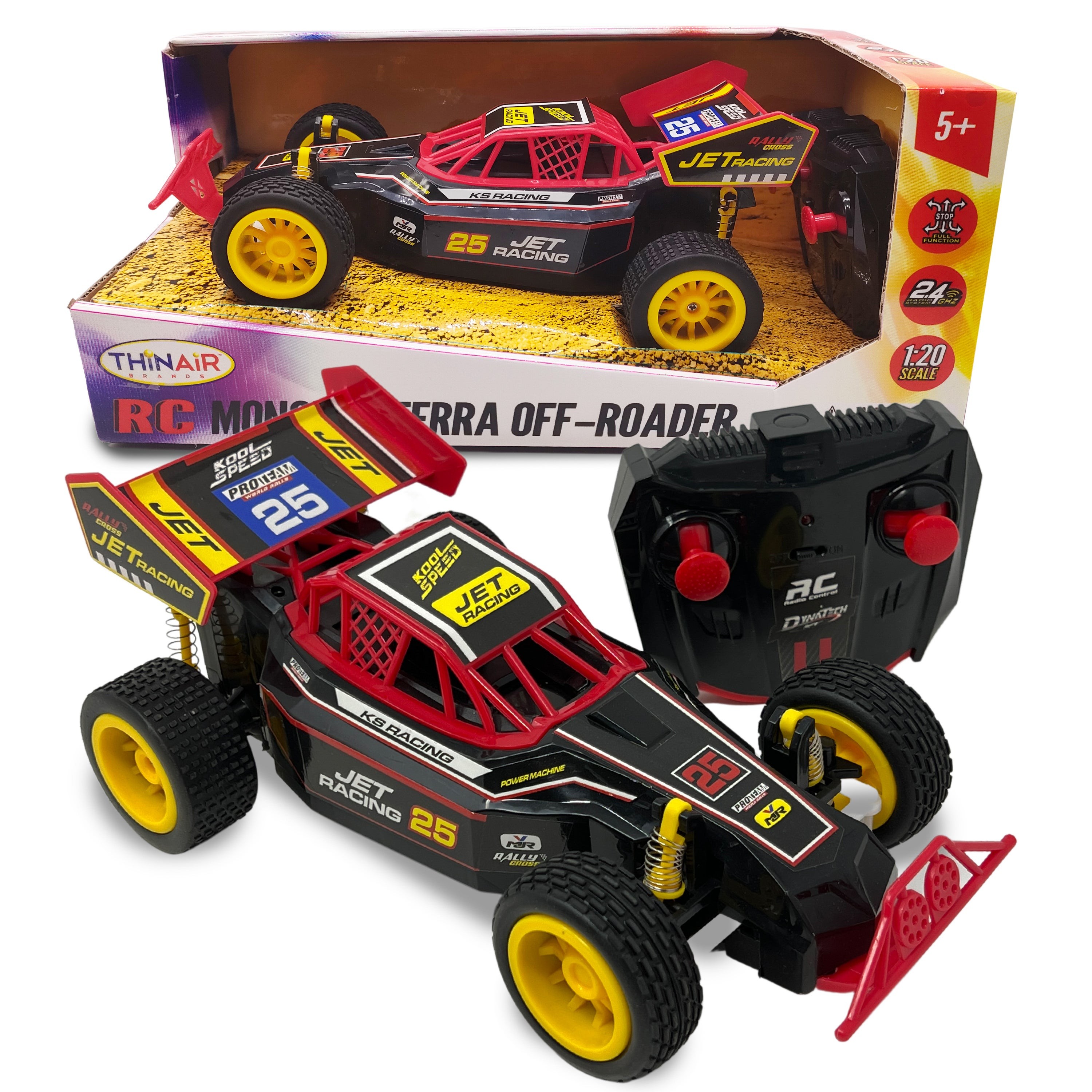 RC Monster Terra Off-Roader 1:20 Scale Ages 5+ Years