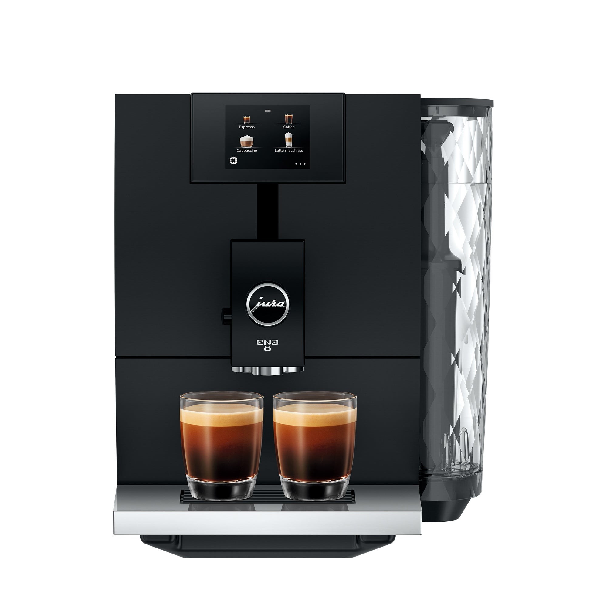ENA 8 Touchscreen Automatic Coffee Machine Metropolitan Black