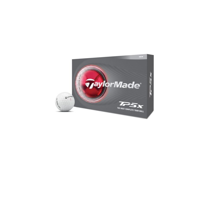 TP5x White Golf Balls - 1 Dozen