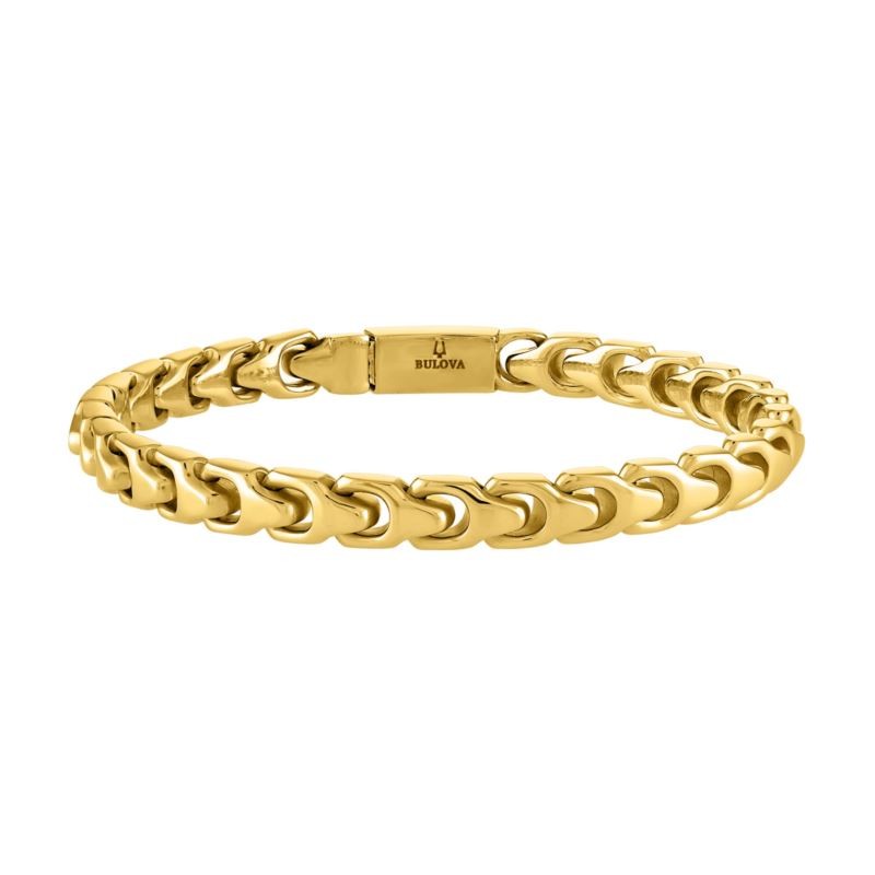 Link 6mm Gold-Tone Bracelet - 8 Inch