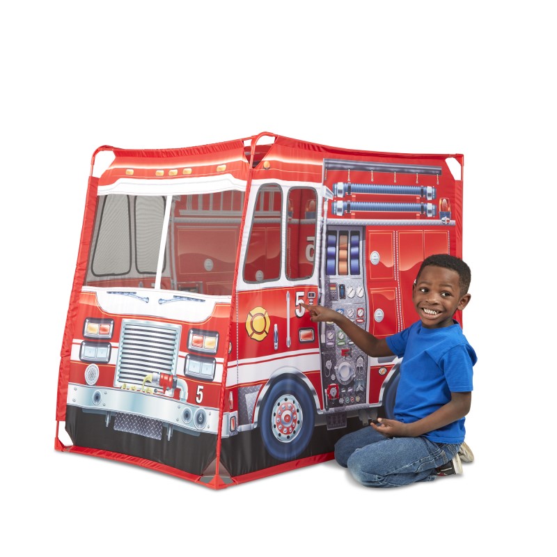 Fire Truck Play Tent