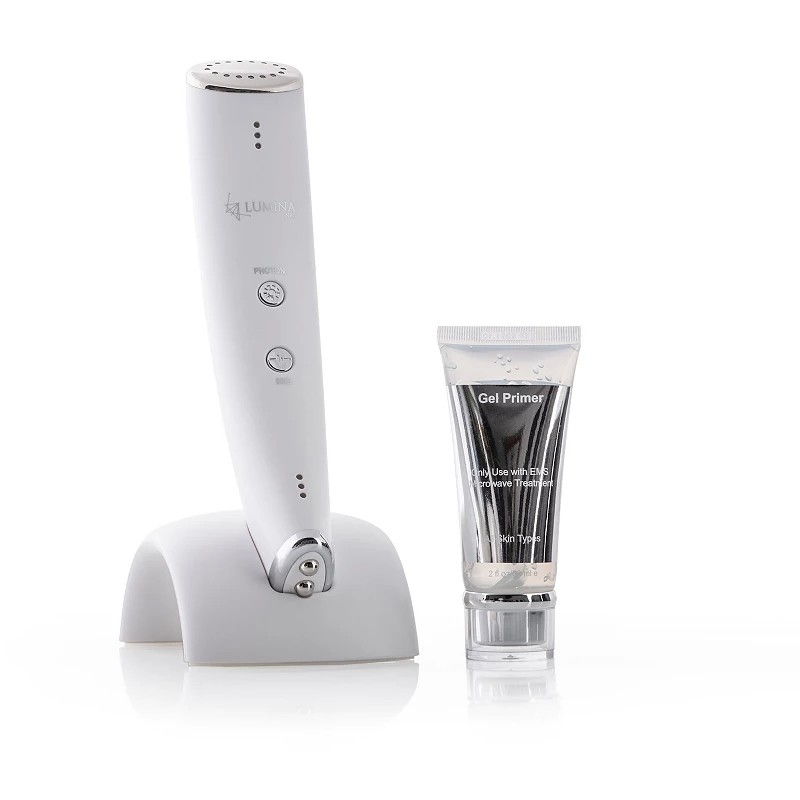 Lumina EMS & LED Facial Toning Therapy Tool, None