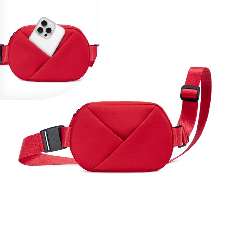 Origami Sling Bag + Belt Bag  - Unisex (Cardinal Red)