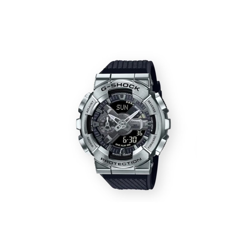 G-Shock Metal Covered Watch - (Silver)