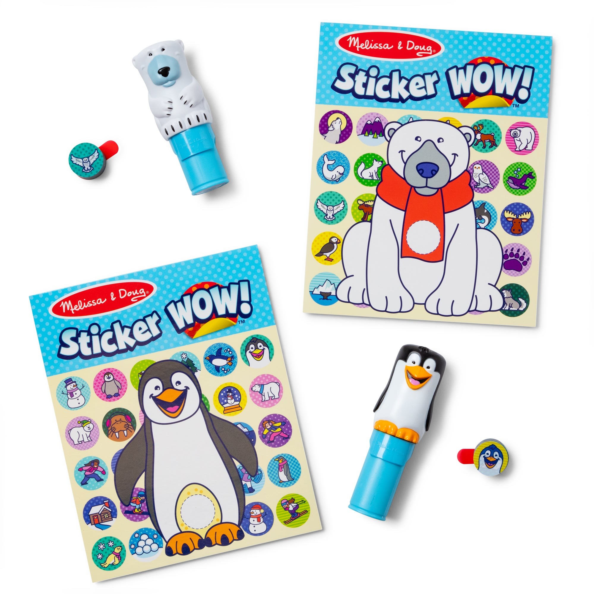 Sticker WOW Activity Pad & Sticker Stamper Value Pack Winter