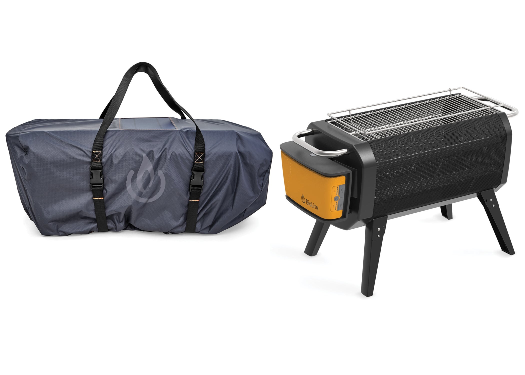 Smokeless Outdoor FirePit+ w/ Carry Bag