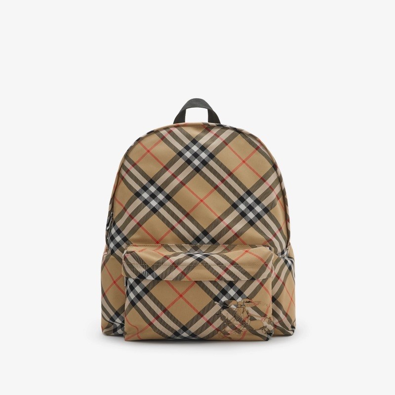 Jeff Check Canvas Backpack Jeff Check Canvas Backpack