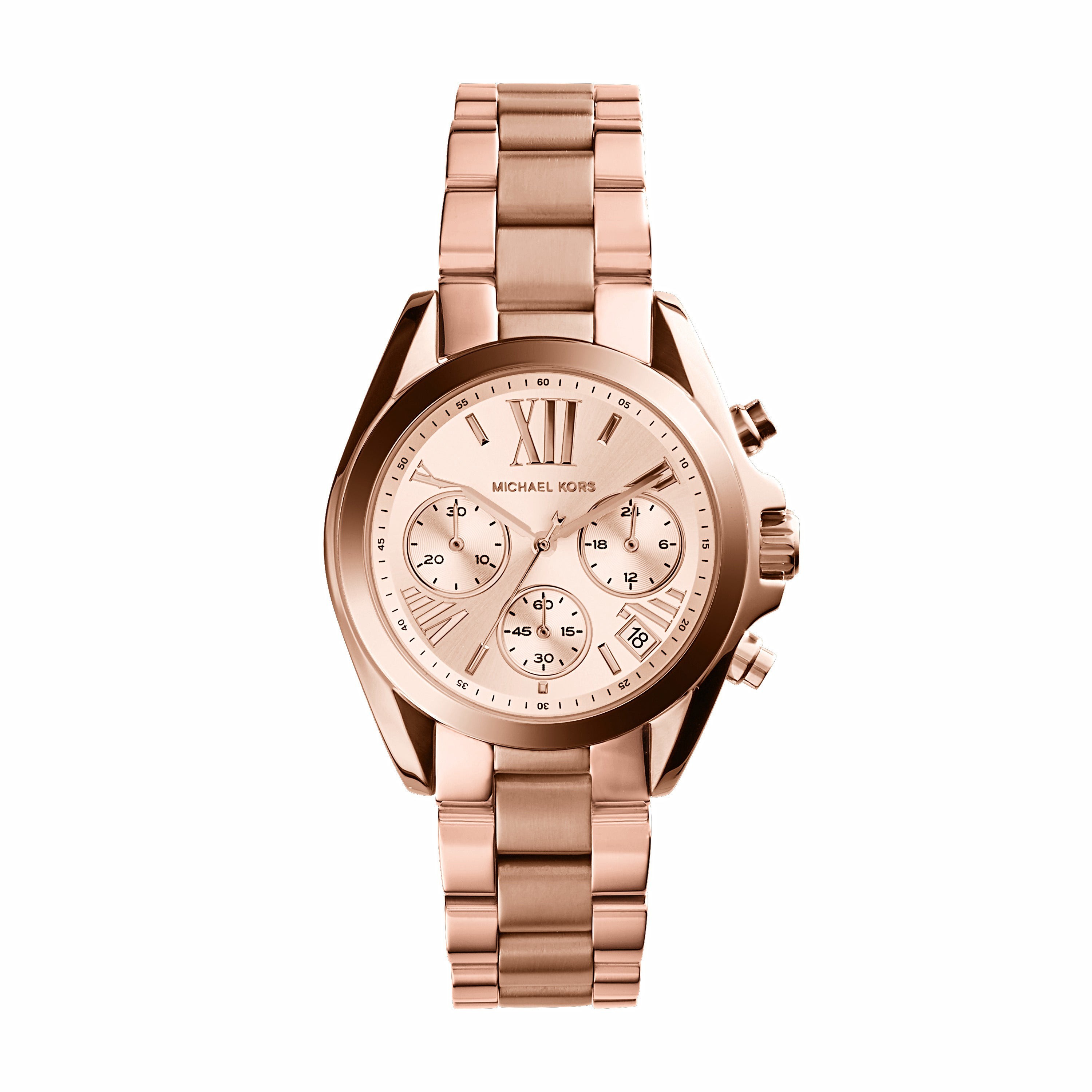 Ladies Bradshaw Rose Gold-Tone Chronograph Watch