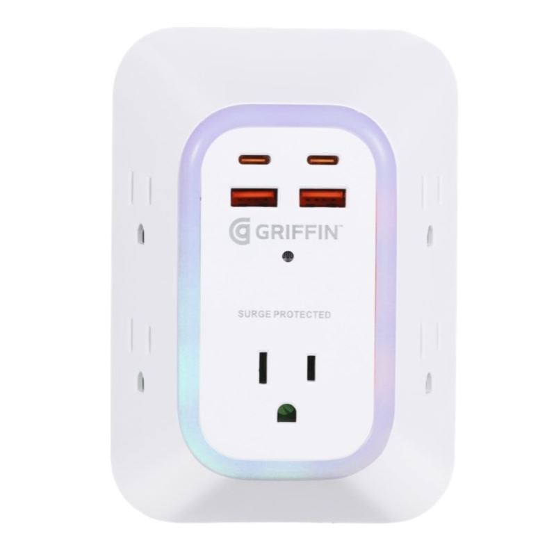 USB Power Cube with RGB Light