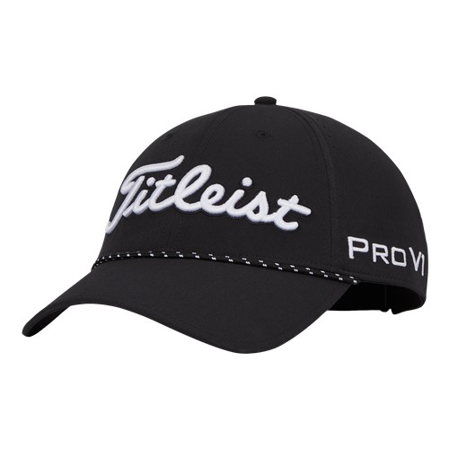 Titleist Tour Breezer Hat Black/White Black/White